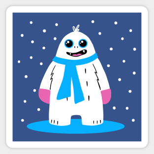 Seasonal Yeti - Winter Sticker